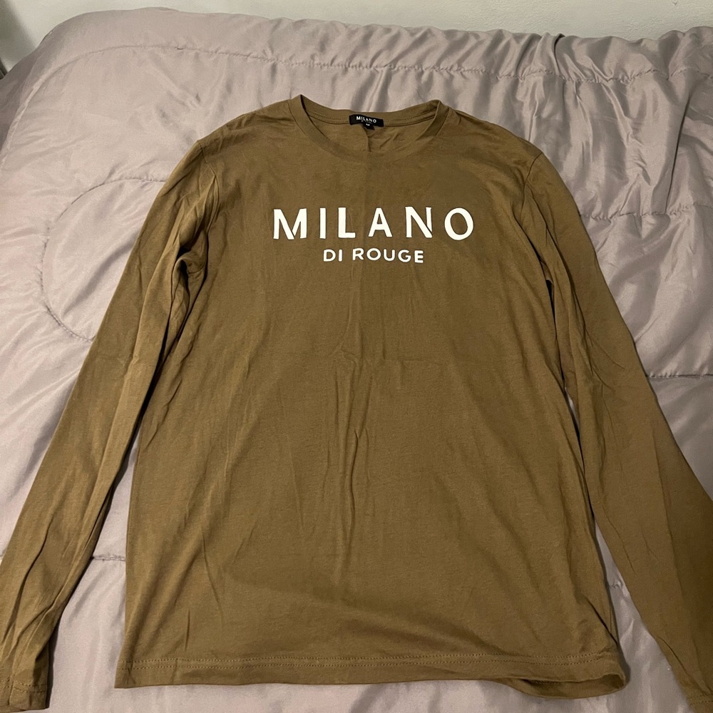 Milano Di Rogue olive green long sleeve
